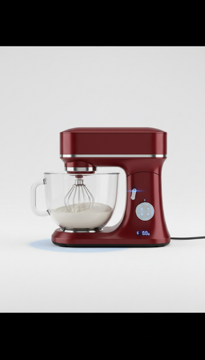Smart Kitchen Mixer in Tomato Red