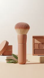 Terracotta Blush Beauty Brush