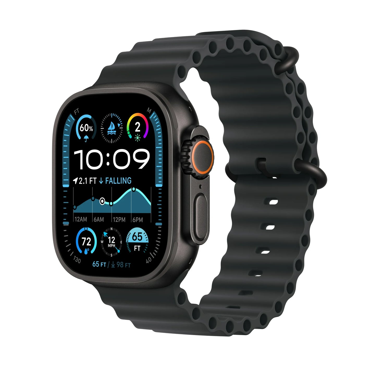 Apple Watch Ultra 2 — 49mm Black Titanium