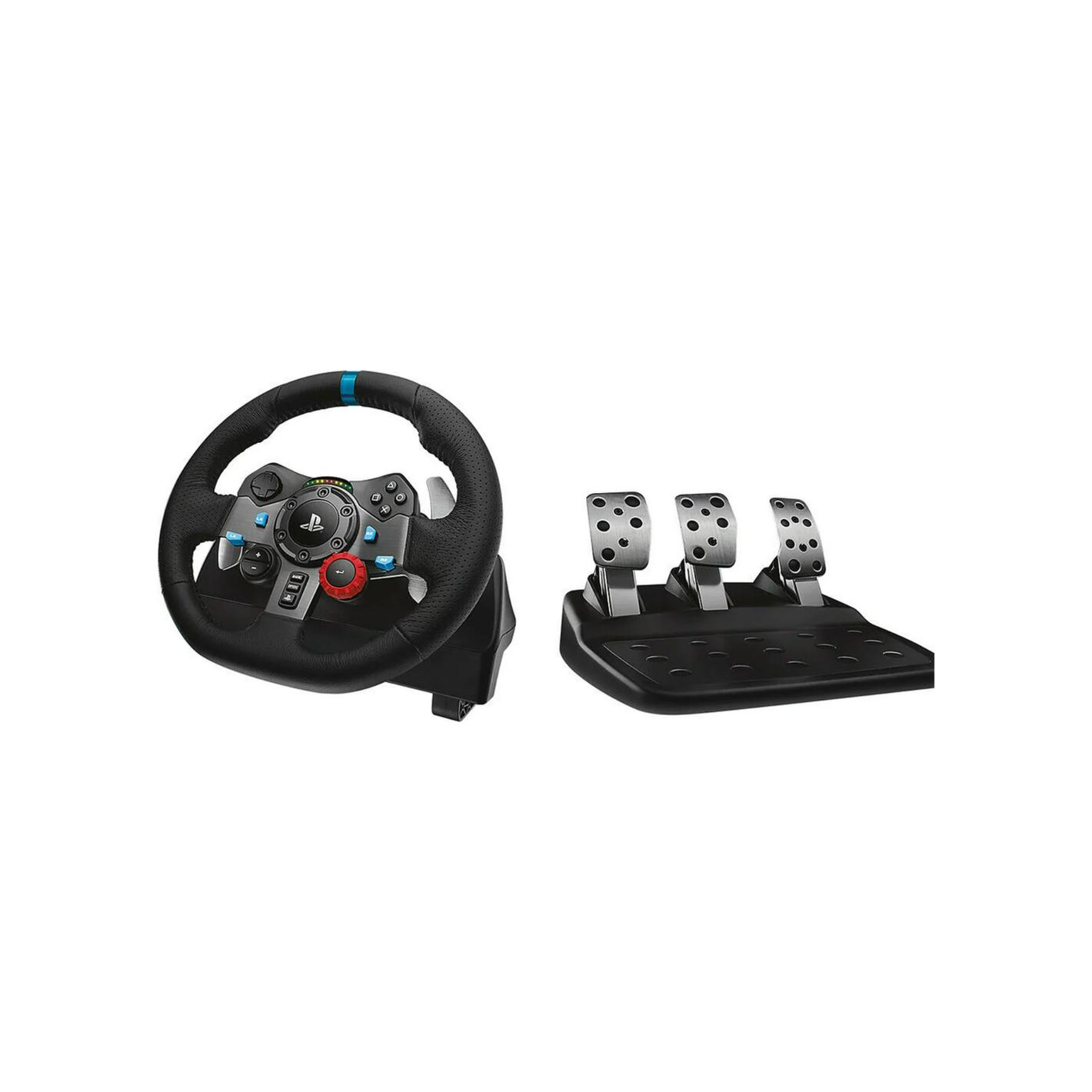 LOGITECH - G29 DRIVING FORCE RACING WHEEL AND FLOOR PEDALS for PS5, PS4, PC, Mac