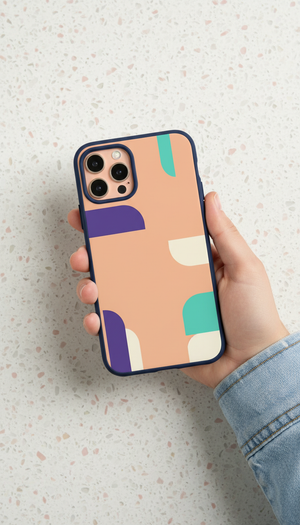 Impact-Resistant Peach Pop Case