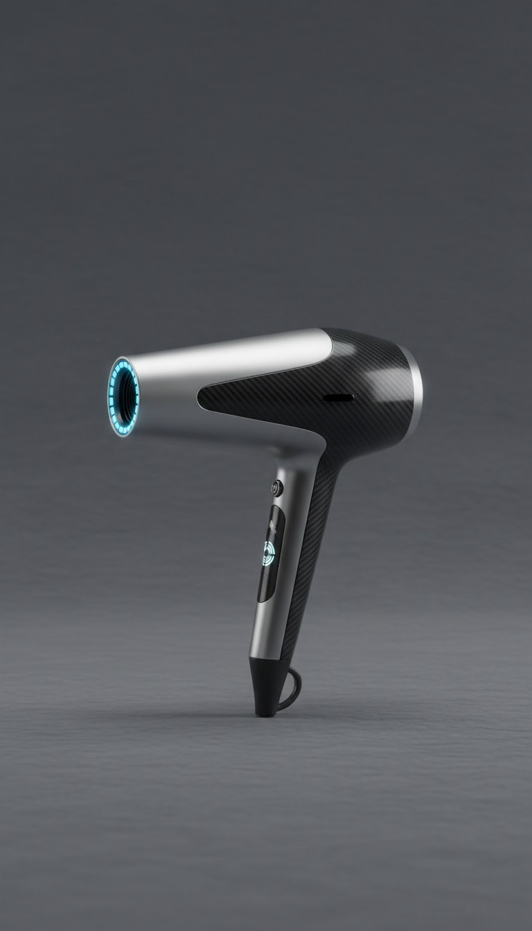Ergonomic High-Tech Hair Dryer